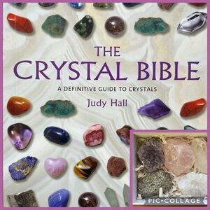 Crystal set: Mineral Rock Crystal gift box and Book